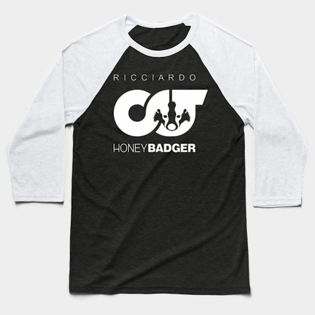 Honey Badger Baseball T-Shirt by caravalo